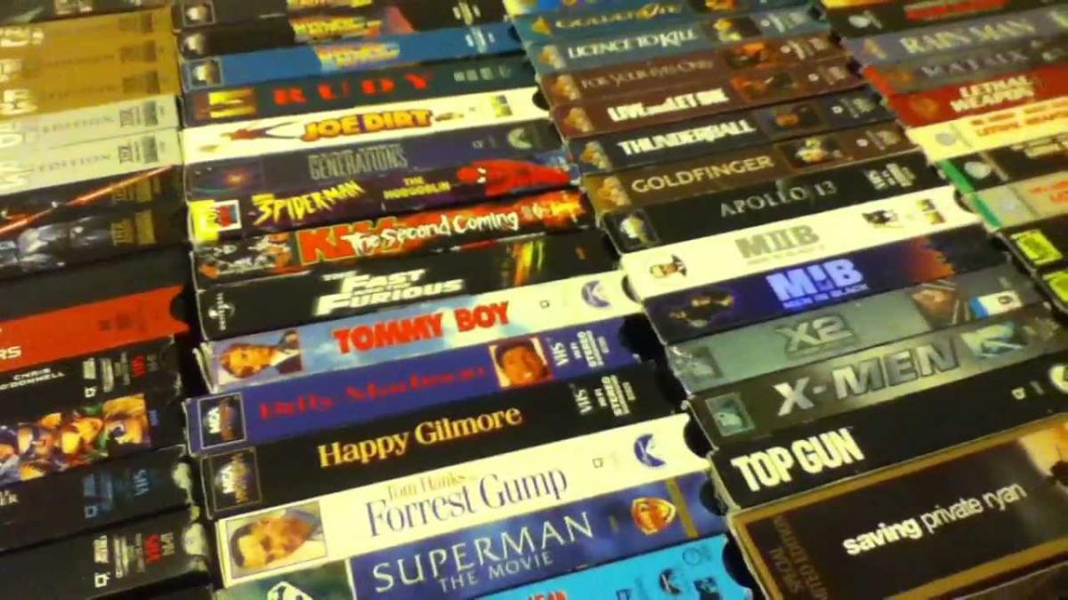 cintas de VHS