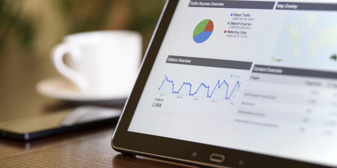 Tablet con gráfica