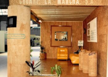 Stand de corcho