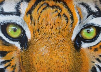 Mural de tigre