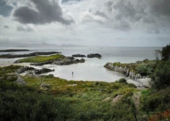Playa en Irlanda