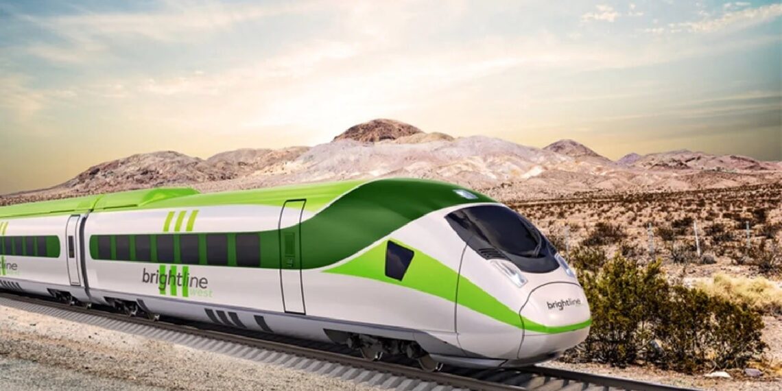 Comienza la construcción de un tren de alta velocidad de $10 mil millones que une el sur de California con Las Vegas