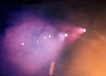 Iluminación en festival