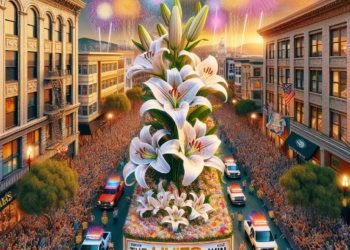 Triunfo Floral: Los Lirios se Coronan Ganadores del Concurso de Carrozas San Mateo 2023