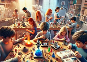 Los Mejores Talleres de Experimentos Científicos para Niños en Casa en Logroño