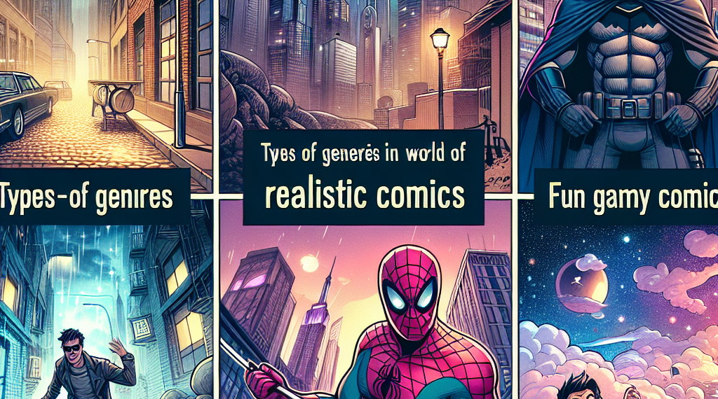 Explorando los Diversos Tipos de Géneros del Mundo del Cómic: Una Guía Completa