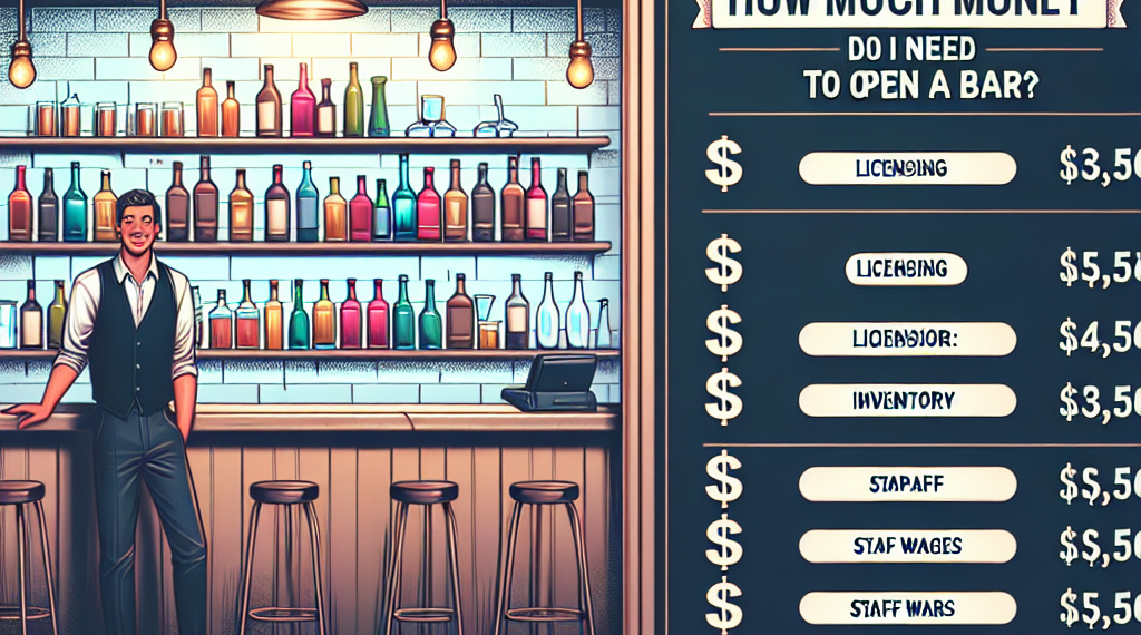 Guía Definitiva: Cuánto Dinero Necesito para Abrir un Bar en 2022