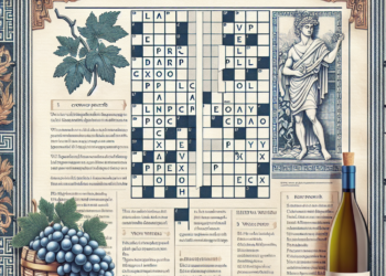 Resuelve el Crucigrama: Descubre al Mitológico Griego Fabricante de Vino