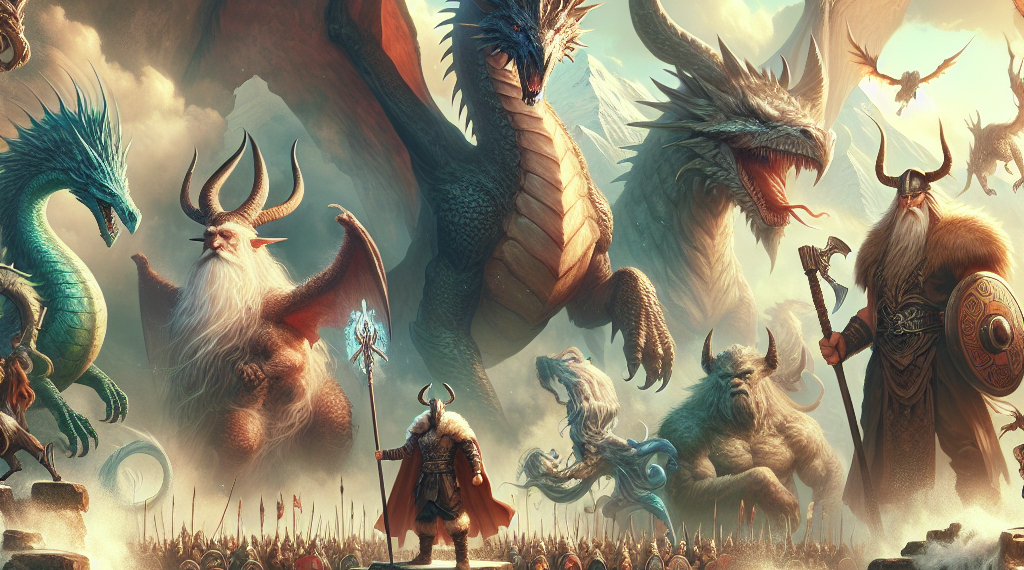 Conoce las Fascinantes Criaturas de la Mitología Nórdica: Una Guía Completa