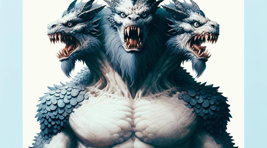 Descubre la Fascinante Historia del Mitológico Monstruo con Tres Cabezas: Todo lo que Necesitas Saber