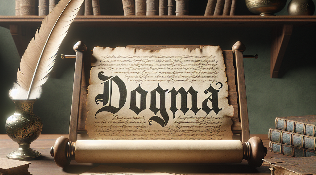 Descubriendo el Dogma: Explicación Detallada de lo que Significa ser un Dogma