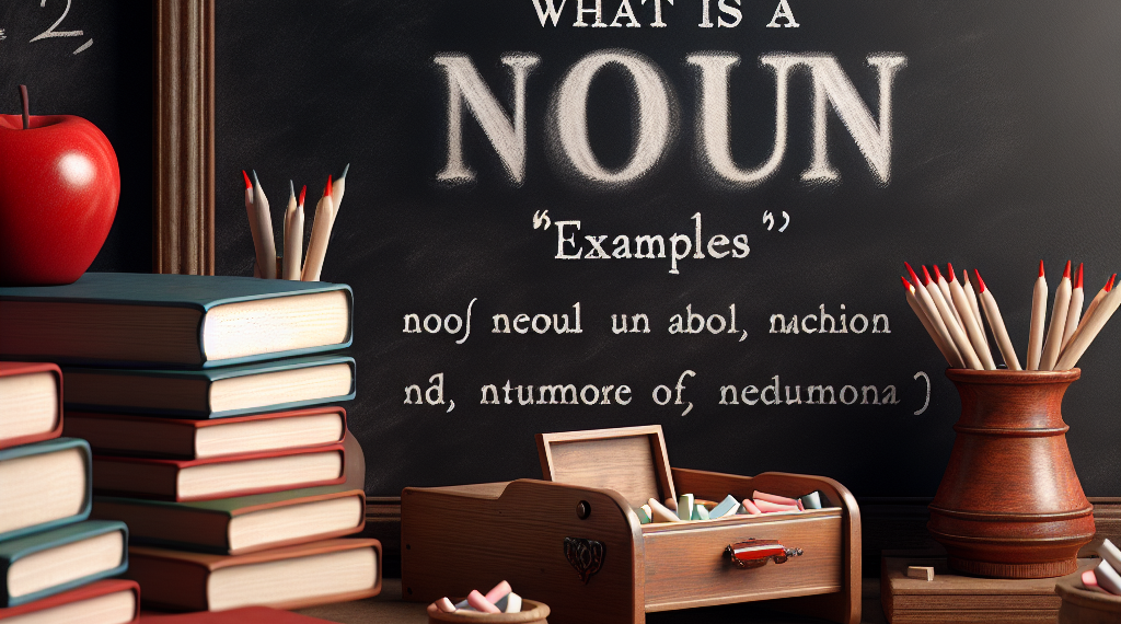 Sustantivo: Definición, Uso, y Ejemplos Detallados – Entiende ¿Qué es un Sustantivo?