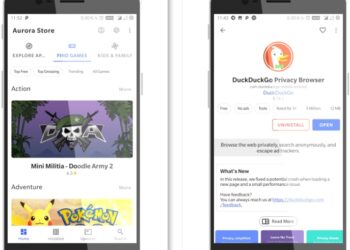 Cuándo considerar Aurora Store para acceder a aplicaciones beta y no lanzadas