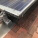Protección de paneles solares contra pájaros