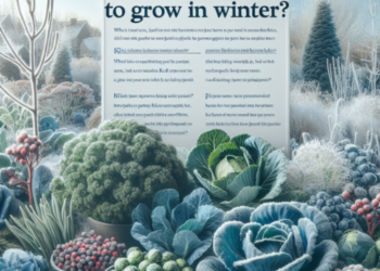 ¿Qué es lo mejor para plantar en invierno?