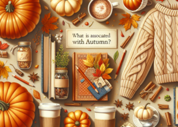 ¿Qué se asocia con el otoño?