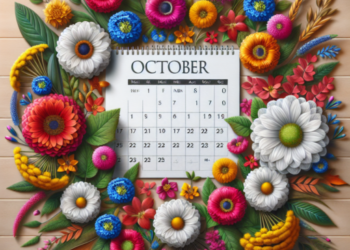 ¿Cuál es la flor de temporada de octubre?