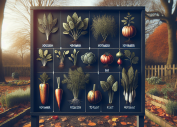 ¿Cuál es la mejor verdura para plantar en noviembre?