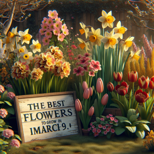 ¿Cuáles son las mejores flores para cultivar en marzo?