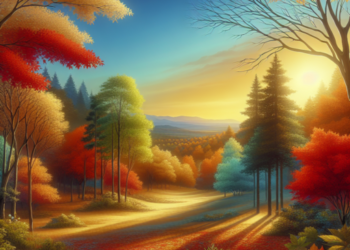 ¿Qué color se pinta el otoño?