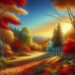 ¿Qué color se pinta el otoño?