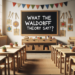 ¿Qué dice la teoria de Waldorf?