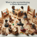 ¿Qué es el juego para María Montessori?