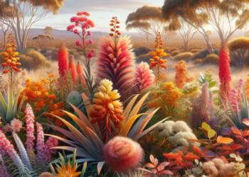 ¿Qué nativos australianos florecen en otoño?