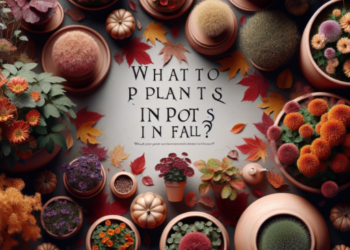 ¿Que plantar en macetas en otoño?