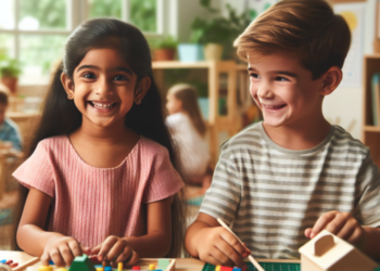 ¿Son los niños más felices en las escuelas Montessori?
