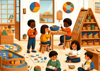 ¿Cuáles son las 5 áreas de Montessori?
