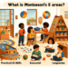 ¿Cuáles son las 5 áreas de Montessori?