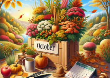 ¿Qué arbustos se plantan en octubre?