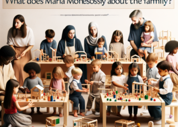 ¿Qué dice María Montessori de la familia?