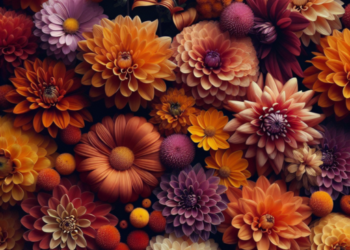 ¿Qué flores se usan en otoño?