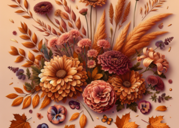 ¿Qué flores son tipicas de octubre?