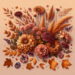 ¿Qué flores son tipicas de octubre?
