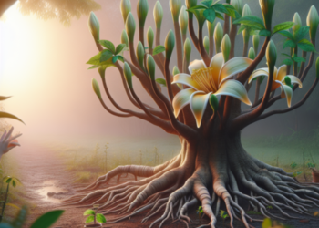 ¿Qué planta dura 100 años en florecer?
