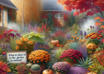 ¿Que plantar en el jardín en otoño?