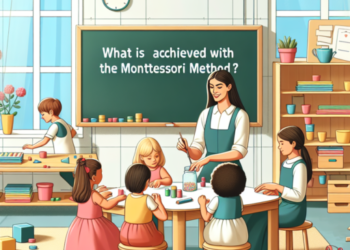 ¿Que se logra con el método Montessori?