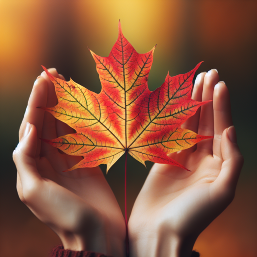 ¿Qué significa que te regalen una hoja de otoño?