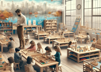 ¿Cómo se aplica el modelo Montessori en el aula?