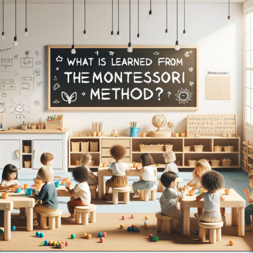 ¿Que se aprende del método Montessori?