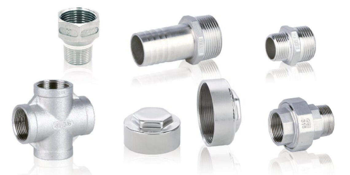 Instalaciones más eficientes con racores hidráulicos de acero inoxidable