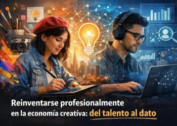 Reinventarse profesionalmente en la economía creativa: del talento al dato