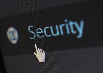 Persona navegando de forma segura en internet con ordenador