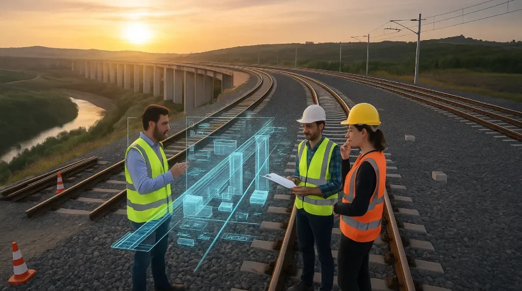 Gemelo digital para infraestructuras lineales | Aplicación del gemelo digital en carreteras y ferrocarriles